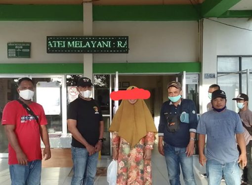 AR (29) Saat berada di RSJ Kalawa Atei, Maret 2022.