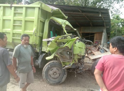 Kecelakaan Lalu Lintas di Jalan Nasional, Desa Hajak, Barito Utara, Kamis (216/5/2022) siang