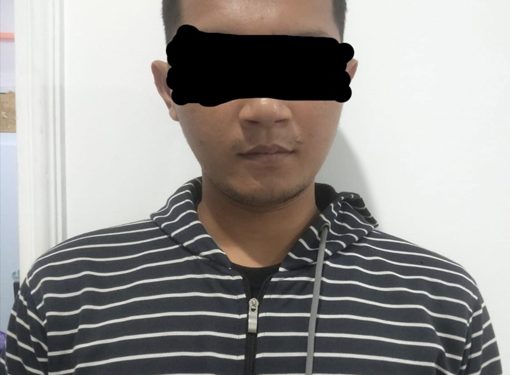 Tersangka MR (26)