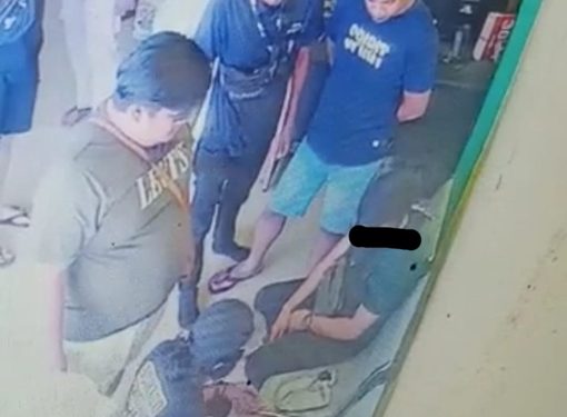 Penangkapan tersangka MR, Jumat 24 Juni 2022 terekam CCTV