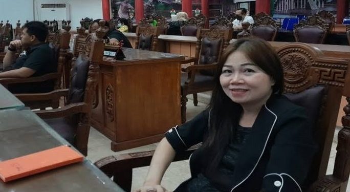 Anggota DPRD Palangka Raya, Evy Susantie.