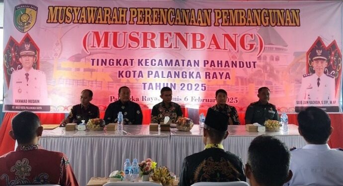 Kegiatan Musrenbang Pahandut 2025.