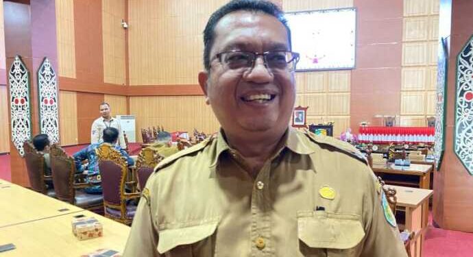 Kepala Bidang Pengawasan dan Pengendalian BPPRD Kota Palangka Raya, Andrew Vincent Pasaribu.