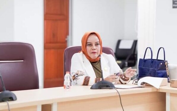 Anggota Komisi III DPRD Provinsi Kalimantan Tengah (Kalteng) Faridawaty Darland Atjeh