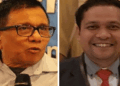 Ketua umum PWI pusat Hendry Ch Bangun dan wakil Ketua Bidang Organisasi PWI Pusat Hendra J Kede
