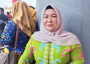 Kepala Disparbudpora Kota Palangka Raya, Hj. Iin Hendrayati Idris.