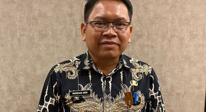 Kepala BKPSDM Kota Palangka Raya, Mardian Ardi.
