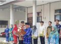 Upacara bendera di SKHN 1 Kapuas dalam rangka memperingati Hardiknas 2025.