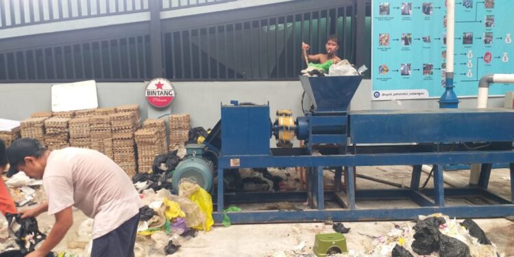 Pemusnahan sampah tanpa membakar (foto: Ist)