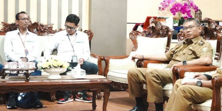 Pemerintah Kota Palangka Raya menggelar audiensi dengan PT PLN (Persero) Unit Pelaksana Pelayanan Pelanggan (UP3).