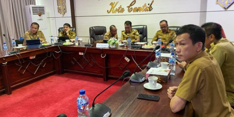 Wakil Wali Kota Palangka Raya, Achmad Zaini, mengikuti Rapat Koordinasi (Rakor) Pengendalian Inflasi secara virtual (foto: Istimewa)