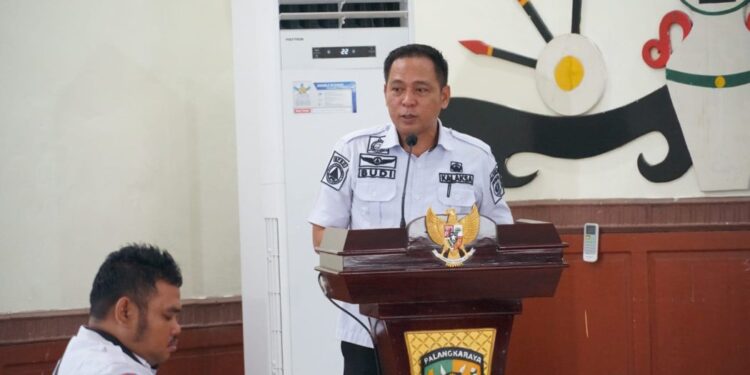 Plt Kepala Pelaksana BPBD Kota Palangka Raya, Hendrikus Satriya Budi