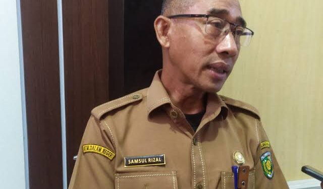 Kepala DPKUKMP Kota Palangka Raya, Samsul Rizal (foto: Ist)