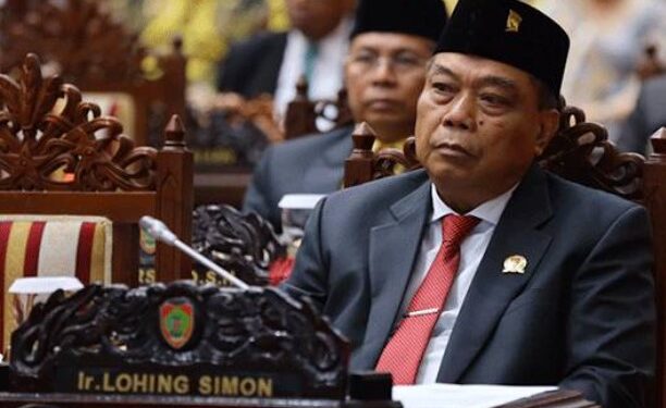 Ketua Komisi IV DPRD Kalimantan Tengah Lohing Simon