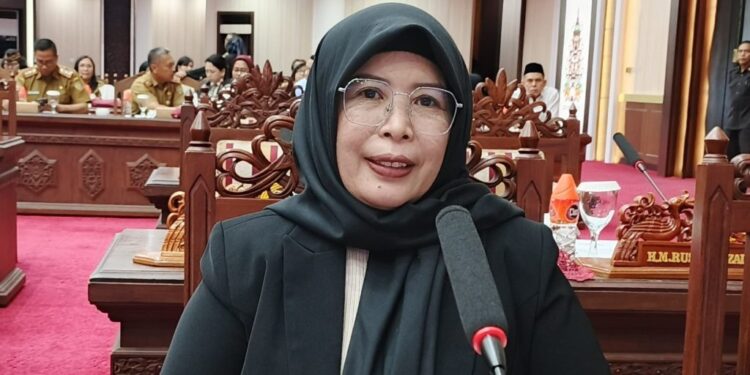 Anggota Komisi II DPRD Kalimantan Tengah (Kalteng), Noor Fazariah Kamayanti