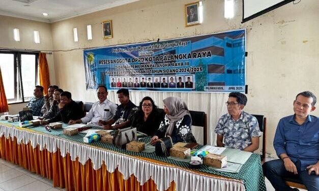 Anggota DPRD Dapil III serap aspirasi Masyarakat Kereng Bangkirai dan Langkai beberapa waktu lalu.
