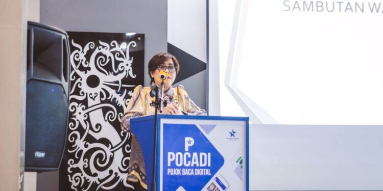 Pelaksana Tugas Asisten Pemerintahan dan Kesejahteraan Rakyat Sekretariat Daerah Kota Palangka Raya, Gloriana Aden