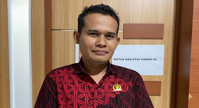 Wakil Ketua I Komisi III DPRD Kota Palangka Raya, Dede Ardiansyah.