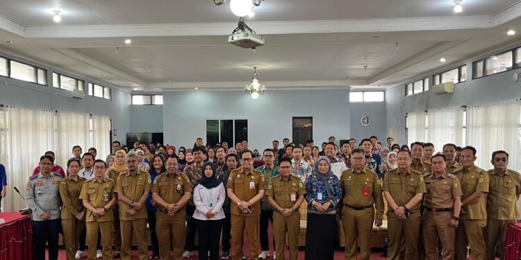 GTA sebuah program pelatihan digital bagi ASN yang dibuka Plt Asisten Perekonomian dan Pembangunan Setda Kota Palangka Raya, Andjar Hari Poernomo. (Foto: MC Palangka Raya)