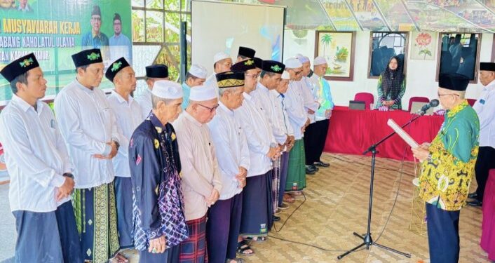 Pengurus MWC NU Kecamatan Kapuas Timur masa bakti 2024-2025 resmi dilantik.