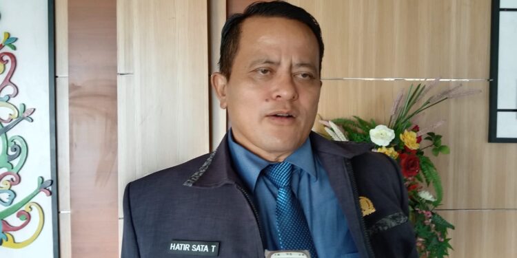 Anggota Komisi I DPRD Kota Palangka Raya, Hatir Sata Tarigan.