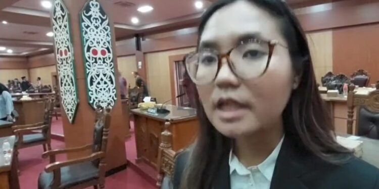 Anggota Komisi III DPRD Kota Palangka Raya, Debora Holdae Veronika Lesa.