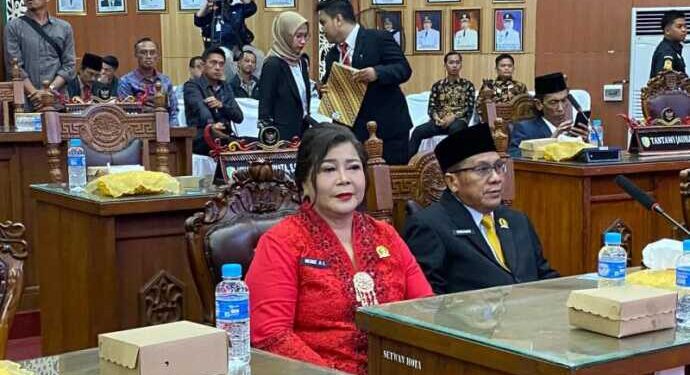 Wakil Ketua II DPRD Palangka Raya, Nenie A. Lambung.