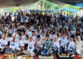 Paslon nomor urut 02, Jimmy-Inri menggelar kampanye dialogis dan tatap muka di dua desa, yaitu Desa Malawaken KM 14 Arah Lampeong dan Desa Sabuh Kecamatan Teweh Baru, Rabu (9/7/2025).(Dok Timses Paslon 02)