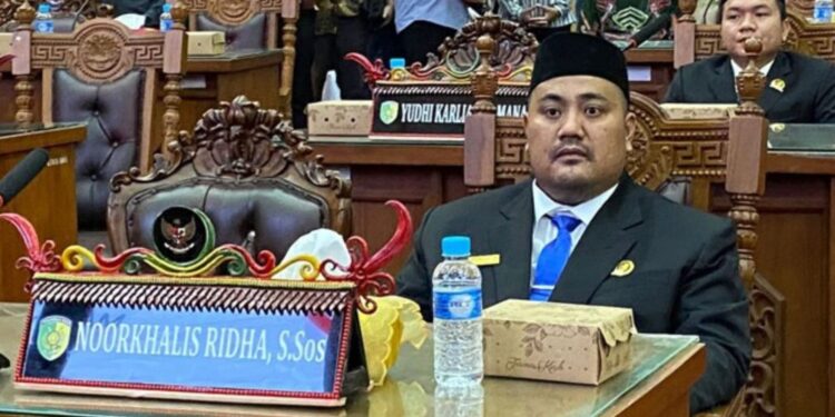 Anggota Komisi II DPRD Palangka Raya, Noorkhalis Ridha