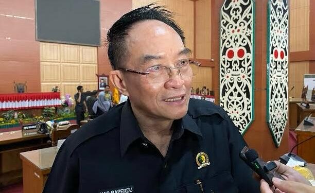 Wakil Ketua I Komisi II DPRD Palangka Raya, Hap Baperdu.