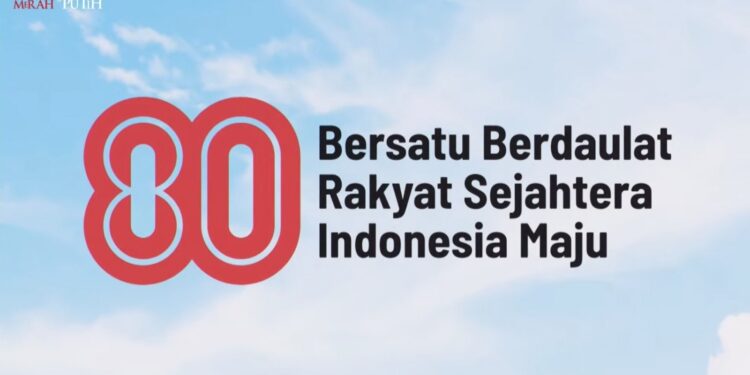 Logo HUT RI ke 80